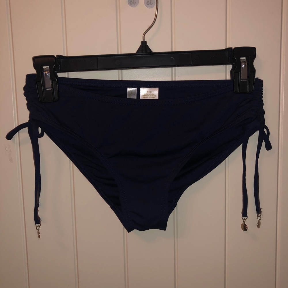 NWOT Anne Cole Dark Indigo Bikini Bottoms